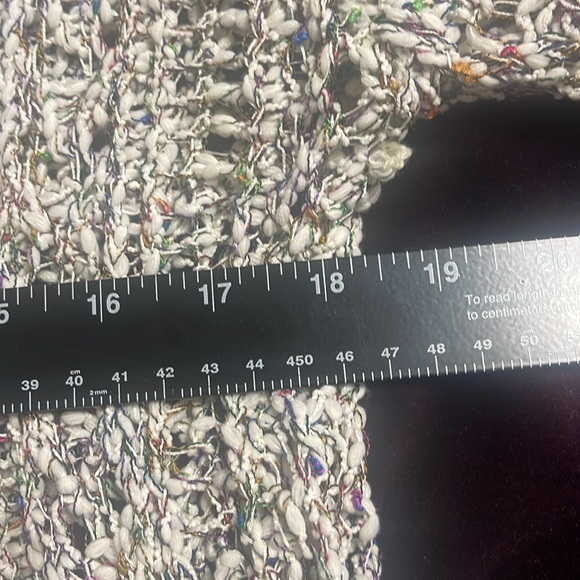 POL ribbon sweater, open knit, perfect for layering sz small - Picture 3 of 6